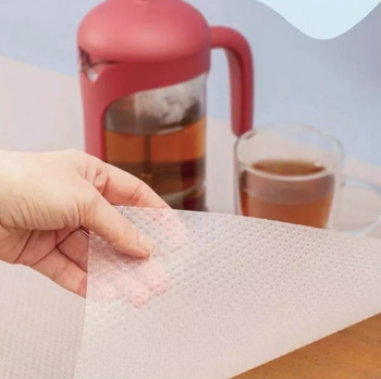 Коврик для полок, ящиков шкафа противоскользящий EVA шир.50см, рулон дл.1,5м APS001 *1/10/80