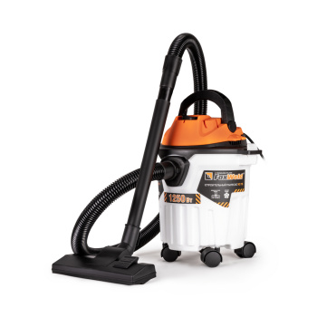 Пылесос строительный 1250Вт объем бака 12л шланг 1,5м d шланга 32мм VC 15 FoxWeld *1