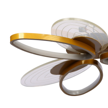 Светильник светодиодный акриловый 760мм 72W H2080 36W*2 gray с пультом   VERNER LIGHTING *1