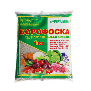 Удобрение борофоска 1 кг Пермагробизнес