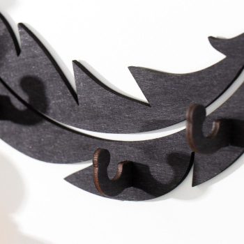 Ключница открытая "Перо" 17х8,5 см 4860699