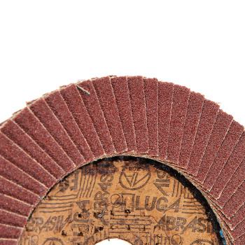 Круг шлифовальный лепестковый торцевой 115*22мм зерно  А80 ЛУГА *10/80