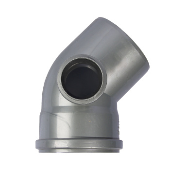 Отвод Ø 110 мм 45° с правым выходом Ø 50 мм *1/15