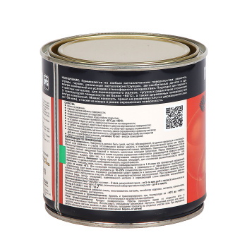 Грунт-эмаль 0.75 л по ржавчине DALI, черная, с молотковым эффектом