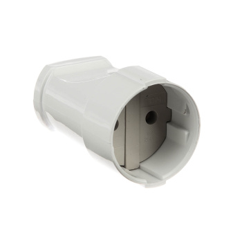 Розетка кабельная 2П б/з 10А 250В белая TDM SQ1806-0129 *1/20/200