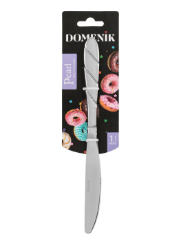 Нож столовый нерж. "Pearl" на подвеске DMC063 "Domenik" *1/12/72 Нож столовый нерж. "Pearl" на подвеске DMC063 "Domenik" *1/12/72