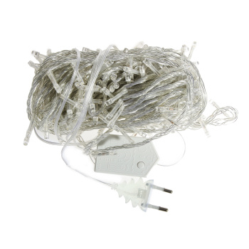 Гирлянда «Нить» Luazon Lighting, 20 м, 8 режимов, белый, 200 LED, IP20, 220 В