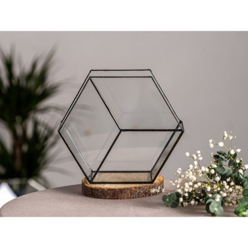 Флорариум "Соты 3d" (швы черные)  4950674