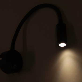 Светильник настенный (спот) B270 BK 3W черный VERNER LIGHTING *1/50