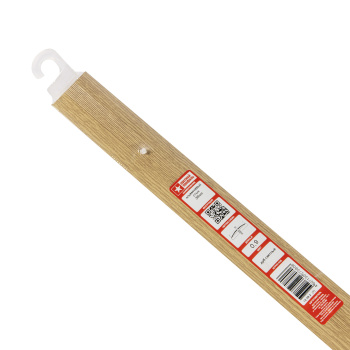 Порог-стык полукруглый 900мм дуб светлый (38мм) Русский профиль *1/10