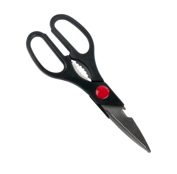 Ножницы кухонные 20см с орехоколом, открывалкой  и рыбочисткой AST-004-НЖ-002 "ASTELL" *1/100