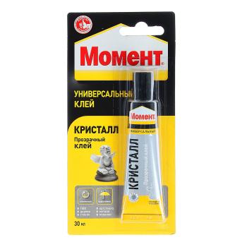 Клей Момент Кристалл, 30 мл, контактный