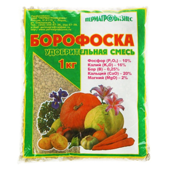 Удобрение борофоска 1 кг Пермагробизнес