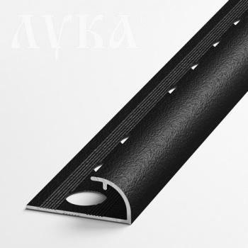 Профиль для отделки наружных углов ПК 03-9.2700.15 черный Лука *5