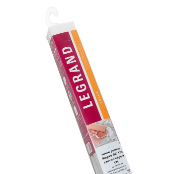 Штора рулонная Марко светло-серый 52*175 ГП Легранд *1/6