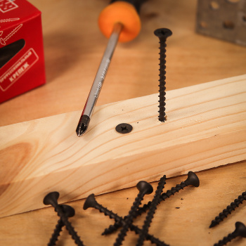 Саморезы по дереву BROZEX пакет 3,5*55 крупная резьба (20шт) *10/100