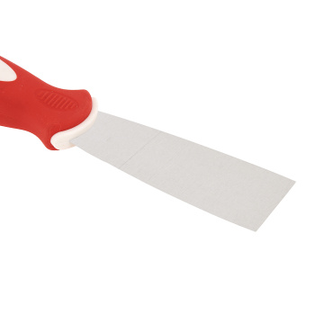 Шпатель малярный 40мм нержавеющая сталь ручка 2-х компонентная (арт.1203004) PQT *1/12/120