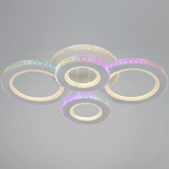 Светильник потолочный светодиодный 23062-0.3-2+2A LED 82W 3000-6500К ПДУ+диммер S=16м2  *1