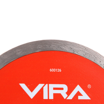 Диск алмазный по керамике сплошной ультратонкий 125 мм VIRA