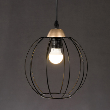 Люстра IL2001-1PC-05 BK ROSE GD 40Вт Е27 S=6м2 *1 Люстра IL2001-1PC-05 BK ROSE GD 40Вт Е27 S=6м2 *1