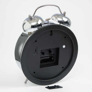 Будильник "Классика", дискретный ход, d-20 см, 30 х 23 см 556730