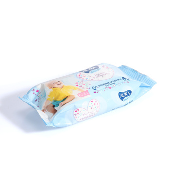 Салфетки влажные Aura Ультра Комфорт для детей 60шт (арт.09749)