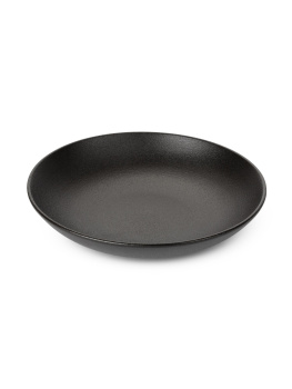 Тарелка фарфор. Domenik "Rock Black" глубокая d20см DM8021 *6/24 Тарелка фарфор. Domenik "Rock Black" глубокая d20см DM8021 *6/24