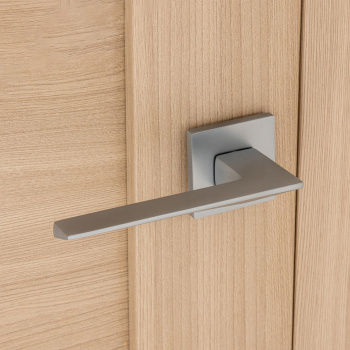 Ручка раздельная ХРОМ сатинированный H-30133-А-CRS Slim Code Deco *1/18