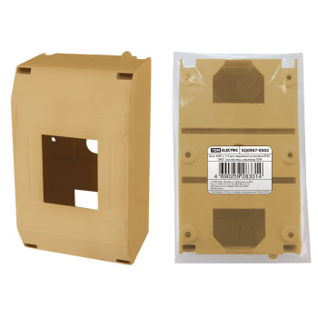 Бокс навесной КМПн TDM Electric «Эко» SQ0907-0502, 1-4 модуля, IP20, пластик, сосна