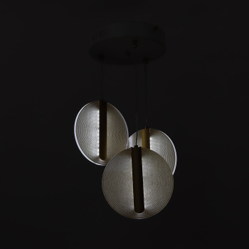 Люстра S2114/3 WT LED 3000К-6500К (h=800, d=280) б/пульта VERNER LIGHTING *1 Люстра S2114/3 WT LED 3000К-6500К (h=800, d=280) б/пульта VERNER LIGHTING *1