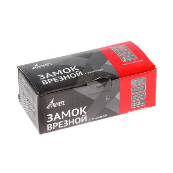 Замок врезной Зенит ЗВ 4-3,03 чёрный Димитровград *1/15