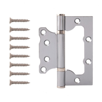 Петля без врезки 100*75*2,5мм ХРОМ матовый CRM Code Deco *1/25/100