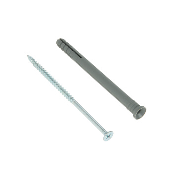 Дюбель с шурупом, 6х80 мм, на вес