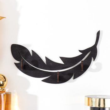 Ключница открытая "Перо" 17х8,5 см 4860699